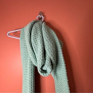 Mint Green Knit Scarf/Shrug